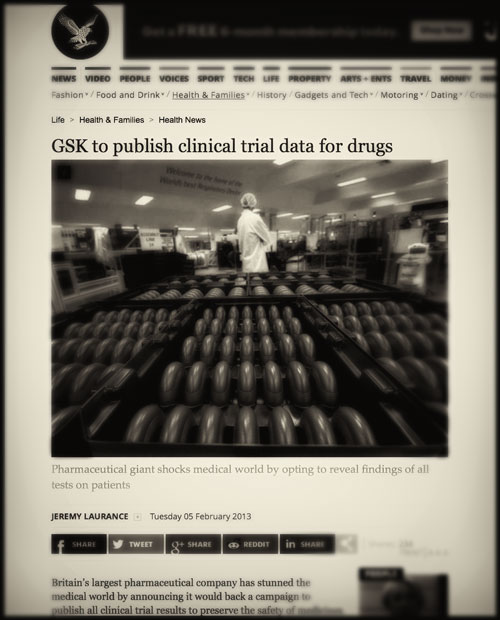 GSK to publish clinical trial data for drugs